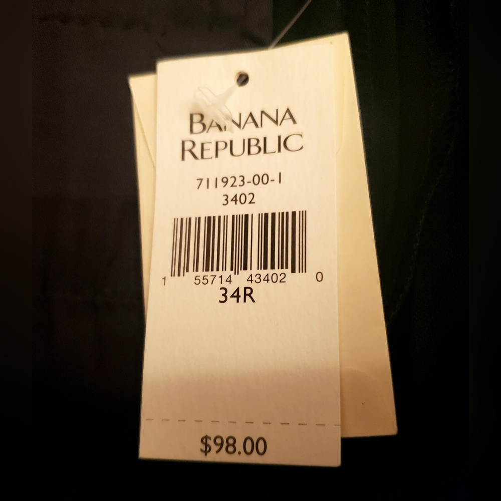 Banana Republic Dawson Flat Front Dress Pants Size 34R - Picture 6 of 6